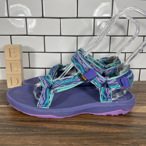 Teva Other - Teva Hurricane XLT 2 Youth Girls Size 7 Shoes Delmar Sea Glass Purple Sandal